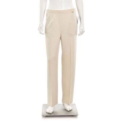Cotton/Linen Flat Trousers Men'S Off White Casual Plain Trouser at Rs 350  in Gurugram