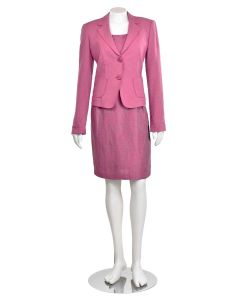Armani Collezione Pink Coat & Dress Suit