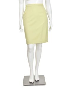 Escada Margaretha Ley Tan Classic Skirt sz 12