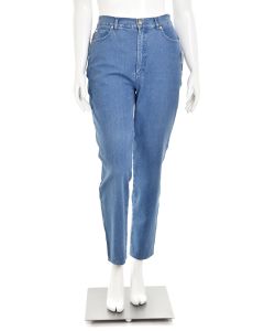 Escada Size 36 Navy Blue Silk High Rise Side Zip Wide Leg Pants — Labels  Resale Boutique