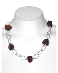 Silpada Sterling Silver Ebony Wood Beaded Necklace, #N1359
