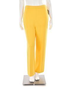 St. John Collection Bright Yellow Santana Knit Pants