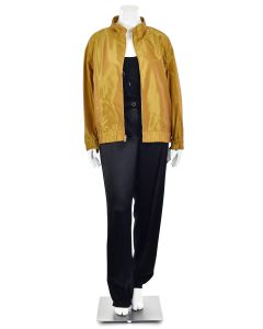 St. John Yellow Label 3Pc Casual Outfit in Dark Amaratto/Black