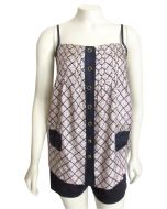 Juicy Couture Printed Silk Camisole Top